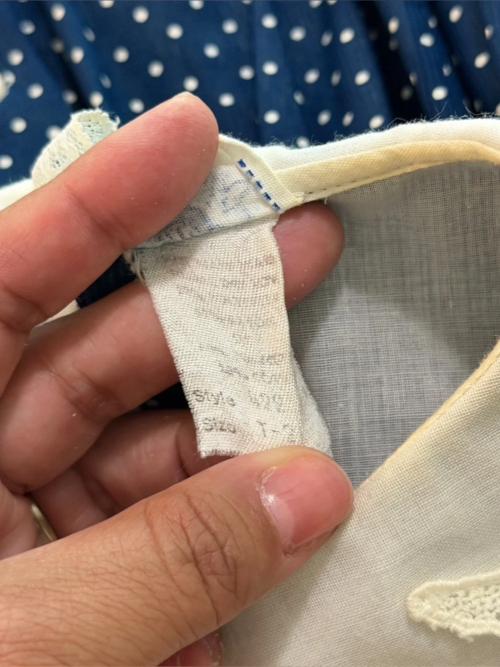 Vintage kids size